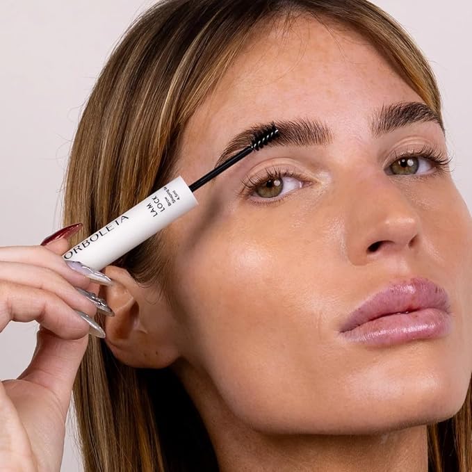 Borboleta Lam Lock Brow Gel, Clear Gel for Laminated and Natural Brows, Flake Free, Up to 24 Hour Hold