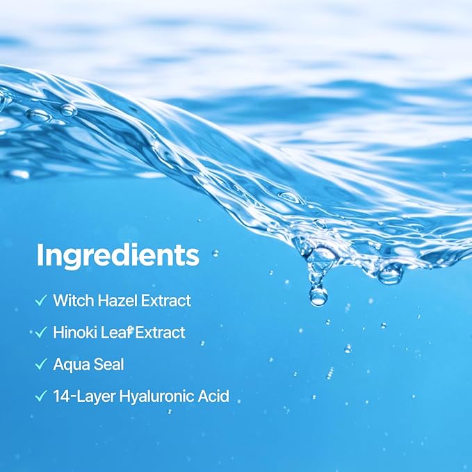ISNTREE Ultra-Low Molecular Hyaluronic Acid Toner 300ml, 10.14 fl.oz | Korean Skincare | Quick Absorbing | Deep Hydration & Skin Smoothing | Vegan & Fragrance-Free