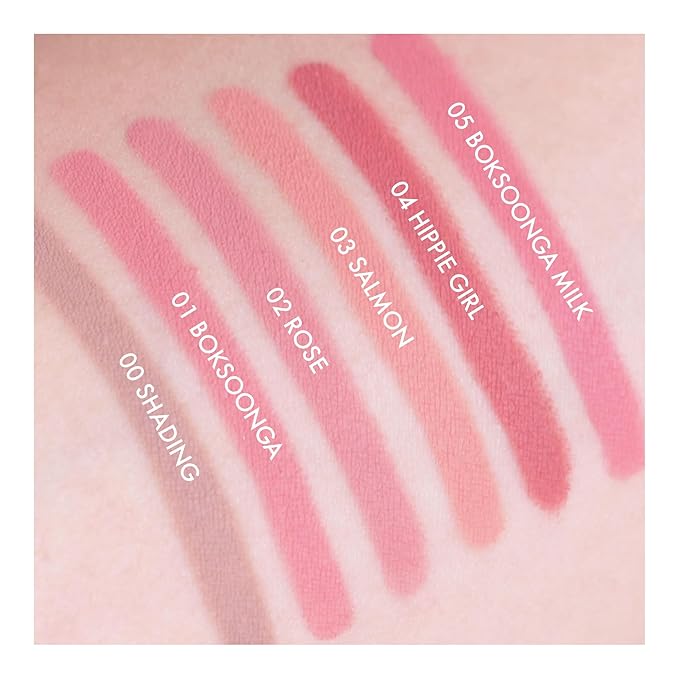 Amuse SEOUL Lip Smudger (04 HIPPIE GIRL) - Dark Rose, Lip Liner Pencill, Creamy Lip Crayon, Smooth Velvet Texture, Multi-Use Lipliner, Overlip Line Color, Vegan, Korean Beauty