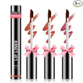 Lip Stain Peel Off, Lip Liner Moisturizing Long-Lasting & Waterproof, Transfer Proof & Plumping, Non-Stick Cup, 3PCS Nude&Rose&Mauve