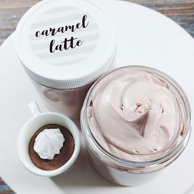 Sunbasil Soap Caramel Latte Whipped Body Butter Scented Lotion Coffee Lover Fall Gifts Moisturizer