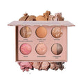 LAURA GELLER Baked Icons Complete Full Face Palette, Tan | All-in-One Makeup Palette with Baked Foundations, Blush, Bronzer, Highlighter, Eyeshadows | Coverage for Mature Skin | Travel-Friendly