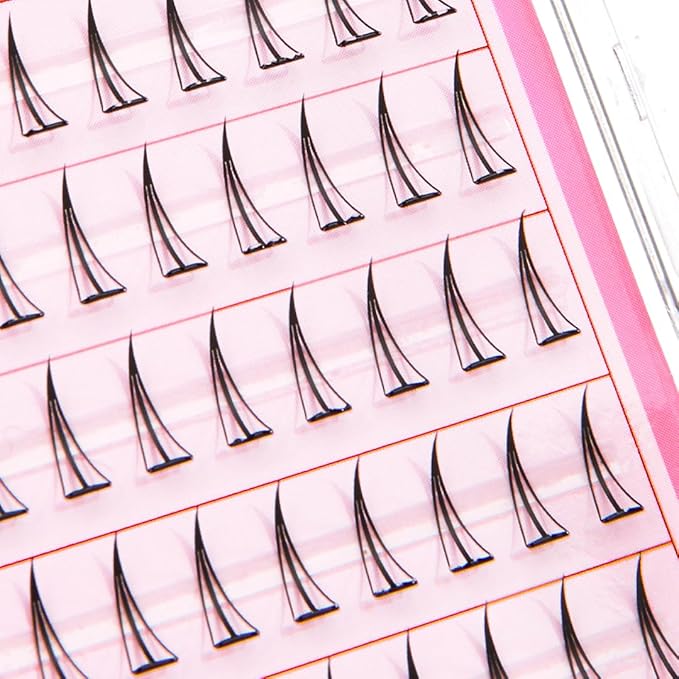 CORINGCO Toktok Hara Light Self Adhesive False Eyelashes, Natural Look, No Glue Needed, Assorted Set of 9/10/11mm, Reusable Lash Clusters Kbeauty - Filter - no glue