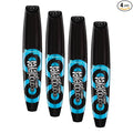 Rimmel London Scandaleyes Retro Glam Mascara, Volumizing, Plumps Lashes, No Clumps, 004, Soft Orchard Carded, 0.4oz (Pack of 4)
