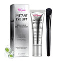 Instant Firm Eye Tighter, Under Eye Treatment for Bags, Wrinkles, Puffiness & Dark Circles, Anti-Aging Under Eye Cream with Precision Application Brush | All Skin Types （1）