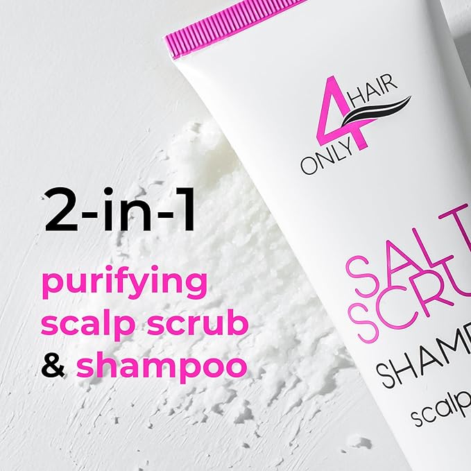 Only4Hair Sea Salt Scrub Shampoo scalp detox treatment