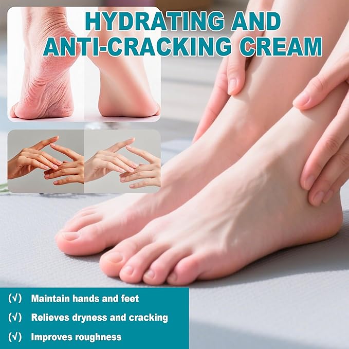 Urea Cream 60% plus Salicylic Acid 2% Urea Foot Care Stick, Foot Cream for Foot Callus Remover, Feet Moisturizer Stick, Foot Balm Stick for Dry Cracked Heels, Hands, Knees, Hydrating Heel Balm