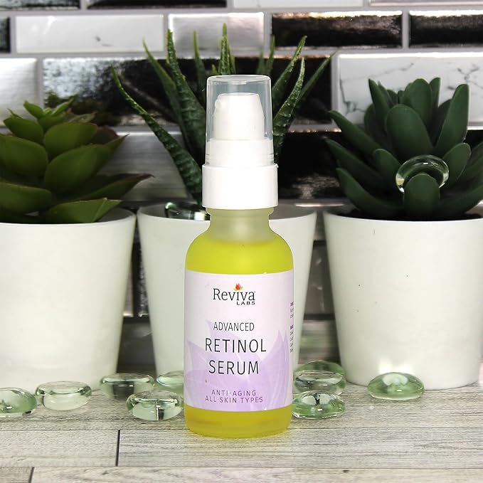 Advanced Retinol Serum | Reviva Labs | Featuring 0.1% Retinol | This anti-aging serum helps reduce the appearance of fine lines and wrinkles and creates a more radiant complexion