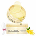 dewyhour Vitamin C Collagen Firming Hydrogel Patches - Under Eye Patches for Puffy Eyes & Dark Circles, Moisturizing Eye Mask with Caffeine & Hyaluronic Acid, Gentle Korean Skincare