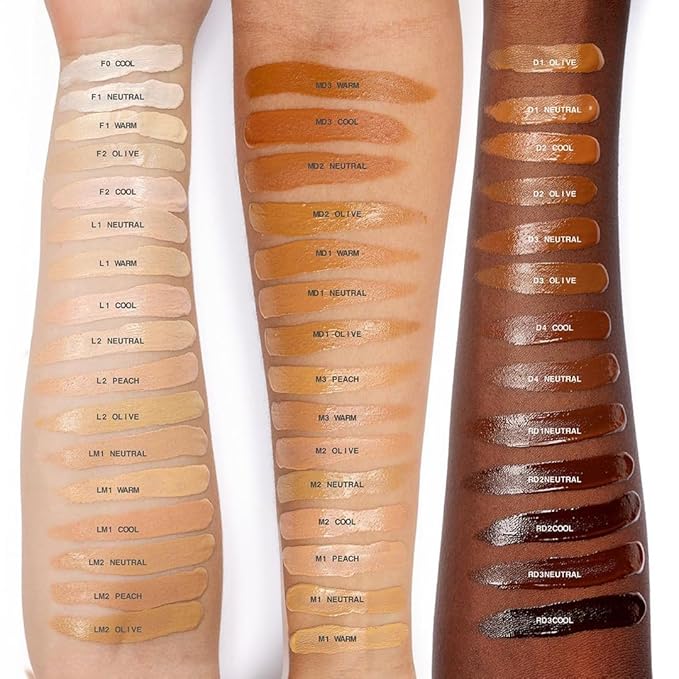 about-face THE PERFORMER Skin-Focused Foundation M2Neutral – Medium Coverage, Long-Wear, Breathable & Buildable Base – Clean, Vegan, Hydrating Formula with Blue Agave & Chlorella – 1.08oz