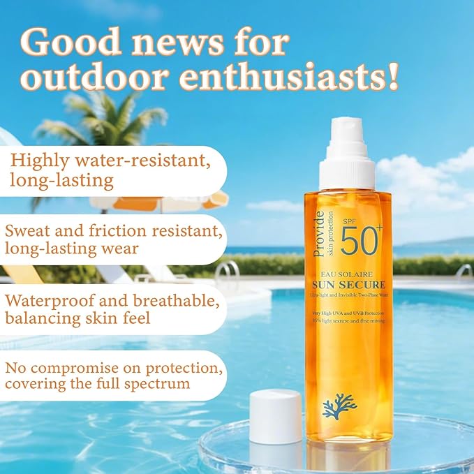 Eau Solaire Sun Secure SPF 50+ Sun Protection Spray — Suitable for All Skin Types, 200ml