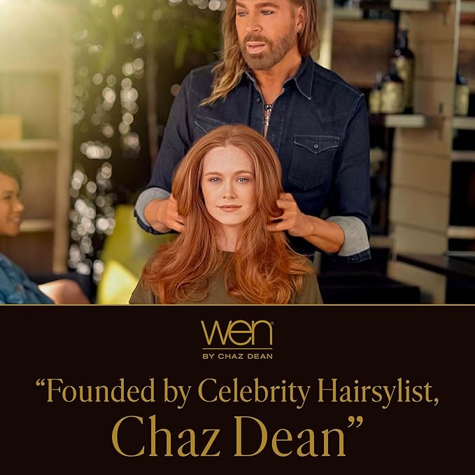 WEN 613 by Chaz Dean Cleansing Conditioner - Cleansing Conditioner for Hair, Shampoo & Conditioner Cowash for Fine or Curly Hair, Co Wash - Lemon Rosemary Vanilla Bean, 32 Fl Oz (Pack of 1)