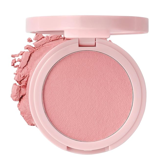 All Over Blusher - Multi-Use Cream Jelly Blush for Eyes & Cheeks Easy Blend and Buildable Texture with Shimmery Pearls Transparent Natural Finish Korean Face Makeup (09 FAVE, 0.17 oz)