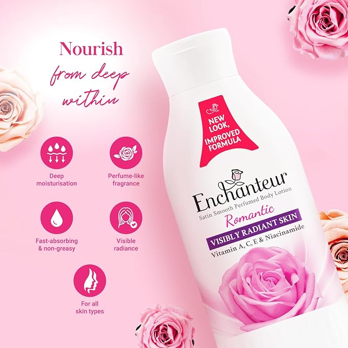 Enchanteur Perfumed Body Lotion Moisturesilk Enticing 250 Ml