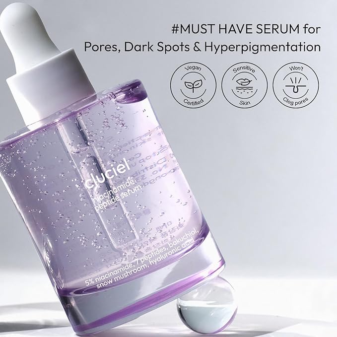 Niacinamide Peptide Serum I Repairing Serum, Targets Dullness, Dark Spots, Hyperpigmentation, Blemishes, Pore Care, Korean Glass skin (50ml / 1.69 fl.oz)