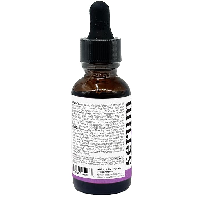 ArtNaturals Retinol Serum for Face - with Vitamin C, Retinol Oil & Hyaluronic-Acid - Skin Clearing - Anti-Aging, Anti-Wrinkle Eye Serum - Skin Repair, Night Therapy (1 Fl Oz / 30ml) (ANGA-0127)