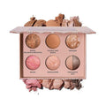 LAURA GELLER Baked Icons Complete Full Face Palette, Deep | All-in-One Makeup Palette with Baked Foundations, Blush, Bronzer, Highlighter, Eyeshadows | Coverage for Mature Skin | Travel-Friendly