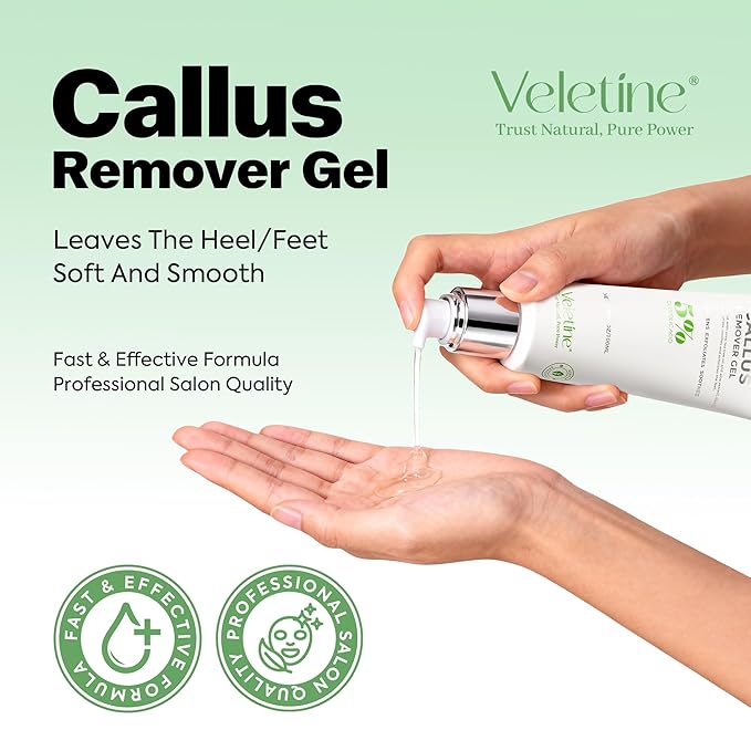 Tea Tree & Aloe Foot Care Set - Urea Cream,Callus Remover Gel & Foot Callus Remover,10Pairs Mask Sleeves for Dry Cracked Feet - Pedicure Kit for for Birthday Women Men Gift
