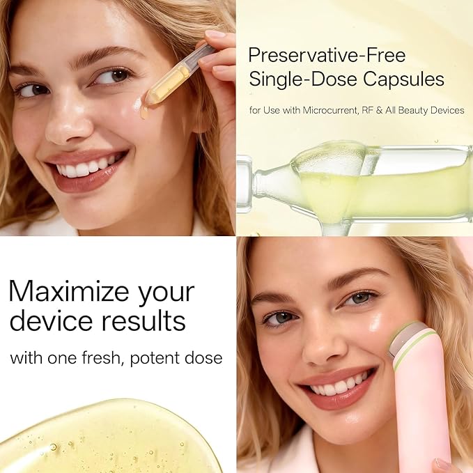 WNP collagen &4D hyaluronic acid Serum Anti Aging,Oil-Suspension Serum|Barrier repair Firming Emergency Repair|WaterOilBalance| Single-Use Vials Skincare for Sensitiveskin 30pcs