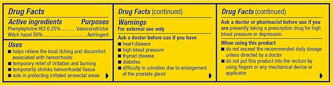 Preparation H Hemorrhoid Cooling Gel with Aloe for Fast Discomfort Relief - 0.9 Oz Tube