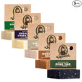 Dr. Squatch Natural Men’s Bar Soap - Cold Process Body Soap Bar with Natural Oils - Gifts for Men - Spearmint Basil, Pine Tar, Birchwood Breeze, Wood Barrel Bourbon & more (5 oz, 5-Pack)