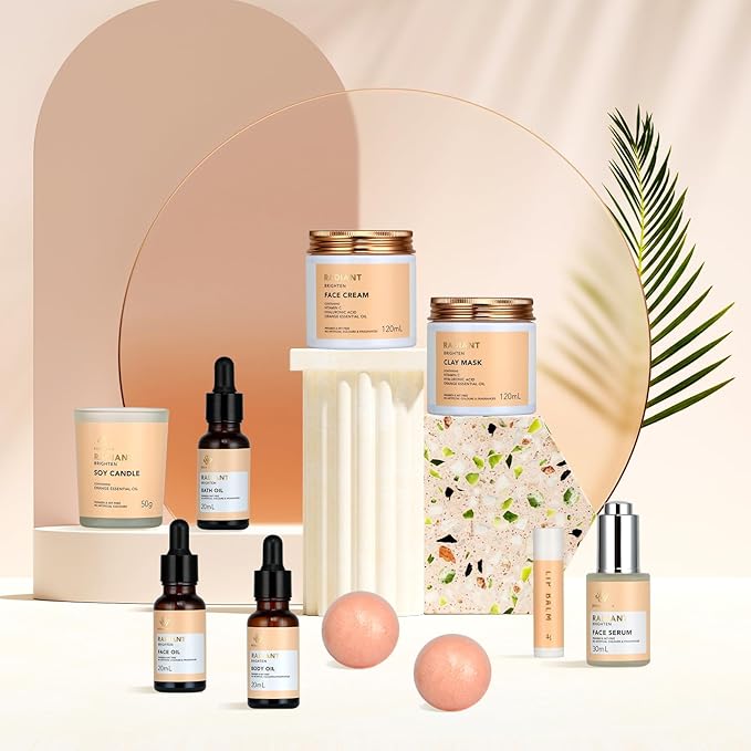 Mothers Day Gift, 30 pcs Hydrating Skin Care Set for Women & Men, Self Care Pamper Set, Birthday, Home Spa Gift Baskets, Bath & Body Gift Basket Set, Christmas, Anniversary, Birthday, Mom, Wife