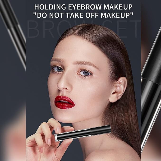 DAGEDA Black Eyebrow Setting Gel, Brow Fix Gel, Waterproof And Sweat-Proof Eyebrow Repair Liquid Brows Styling Beauty Salon Home Use Makeup