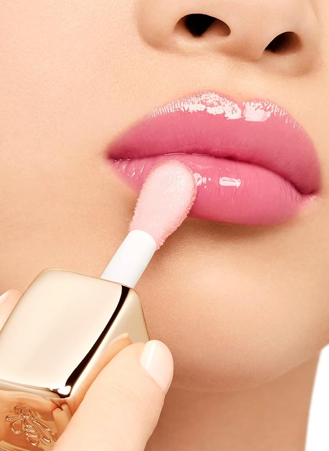 Kiss Kiss Bee Glow Oil - 775 Poppy Glow by Guerlain for Women - 0.3 oz Lip Oil