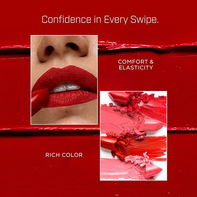 Radiant Professional Matte Lipstick for Women – Long Lasting Lipstick with Vitamin E, Hyaluronic Acid & UV Protection (UVA/UVB) – Advanced Care & Ultra Moisturizing Lip Stick – 218 SEDONA
