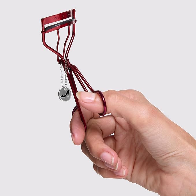 Tweezerman Devil Wears Prada 2 Eyelash Curler with Refill Pads - Makeup Eyelash Tool for All Eye Shapes