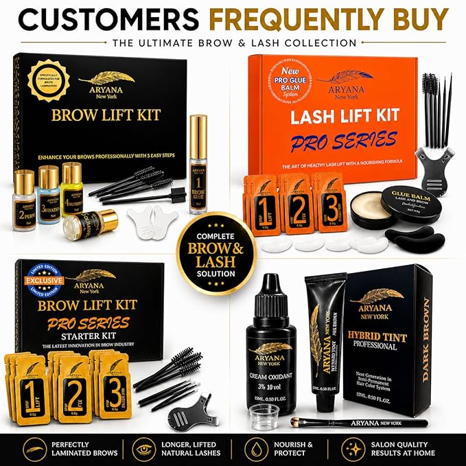 ARYANA NEW YORK Brow Lamination Kit - Brow Lift Kit Professional Series - Starter Kit