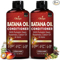 Batana Oil Conditioner for Hair Growth, Aloe Vera Leaf Juice, Biotin, Honduran Batana, Jojoba, Argan, Pumpkin Seed, Castor, Rosemary Oils, 8-in-1 Natural Formula, 10.15 fl oz Citrus Scent, 2Pack
