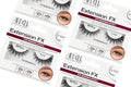 Ardell Extension Fx D Curl False Eye Lashes for Eye Widening Effect, 4 Pack