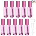 Segbeauty 10 Packs Glass Perfume Bottles - 10ML Empty Refillable Travel Atomizer, Small Spray Bottle With Fine Mist Sprayer, Portable Scent Pump for Fragrance Samples