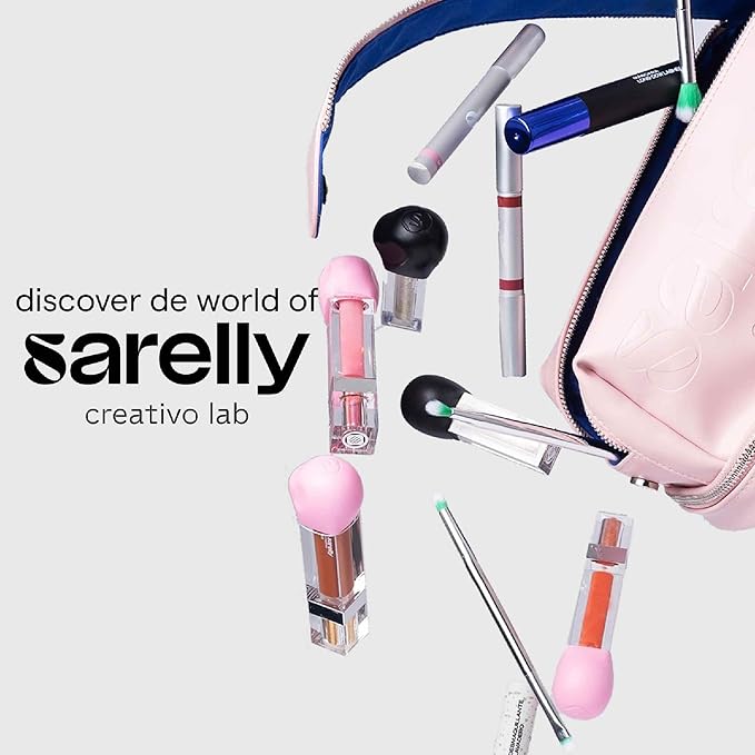 SARELLY Lash Kit | Cow Lashes Mascara + Lavadero Eye Makeup Remover | Waterproof Volume & Gentle Removal | Vegan & Cruelty-Free