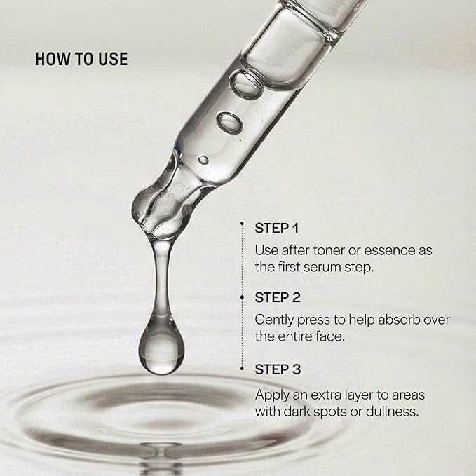 Even Tone Serum, Rice Water, Niacinamide, Tranexamic acid, Serum, Tone Clarifying, Glow Boosting Formular, Korean Skincare 1.01 fl oz (30ml)