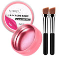 Lash Lift Glue Balm Eyelash Lifting Perm Pink Peach Strong Hold Lash&Brow Perm Glue Balm Brow Adhesive Powerful Sticky Brow Lamination 0.71Oz/20G
