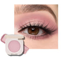 KYDA Pink Matte Eyeshadow Single, Multiuse Eyeshadow for Eyes and Cheeks, Buildable Matte Color Mini Eyes Makeup, Ultra-fine Lightweight, Crease-proof High Pigmented Formula, Half Pink