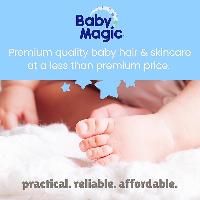 Baby Magic Soothing Hair & Body Wash, Vanilla & Oat, 30 Fl Oz (Pack of 2)