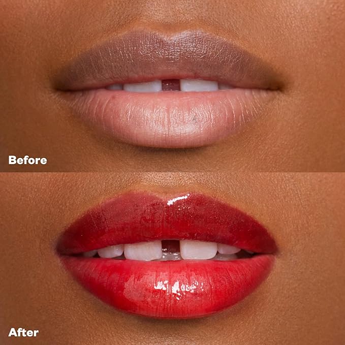 Kosas Wet Lip Oil Gloss - Hydrating Lip Plumping Treatment with Hyaluronic Acid & Peptides, (Jaws)