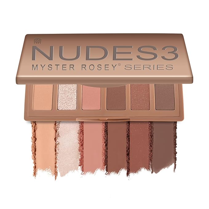 MYSTER ROSEY 6 Colors Eyeshadow Palette (Rose Gold Brown)
