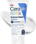 CeraVe Baby Eczema Relief Cream, 1% Colloidal Oatmeal Cream With Vitamin E & Ceramides, Soothes & Calms Itchy Skin, Developed With Pediatric Dermatologist, Fragrance Free, 5oz