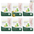 6 Pairs Hand Mask for Dry Cracked Hands,Nourishing Moisturizing Gloves,Hands Moisturizer for Deep Moisturizing,Silky Smooth Moisturizing Gloves,Hand Care Mask Set(H)