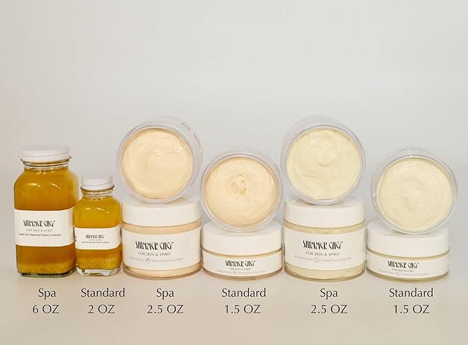 SHIMMER CHEF Daily Shimmer Set | Grapefruit Glacé, Bergamot Beurre Balm & Apple Cider Mignonette Serum | Citrus Infusion With Aloe & Exotic Butters | Hydrates & Restores For Radiance & Inner Vitality