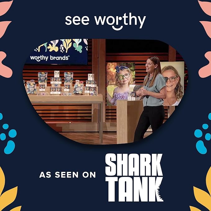 Adhesive Eyepatch for Kids & Adults - As Seen on Shark Tank - Kids Breathable, Comfortable White Eyepatch for Lazy Eye - Amblyopia & Sensitive Skin Medical Eye Patches - 48 Patches by See Worthy