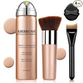 Air Brush Makeup Foundation,Magic Minerals Airbrush Foundation Makeup,Silk Flawless,Buildable Coverage,Moisturizing Formula for Smooth Radiant Skin (05 Light)