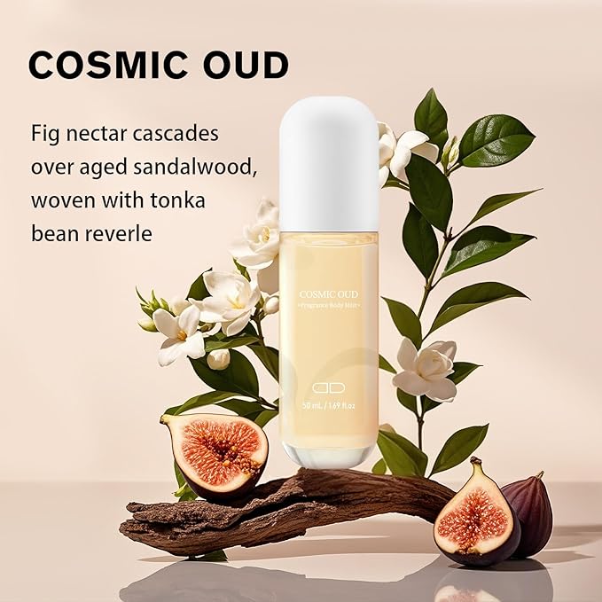 Roseye Hair & Body Perfume Mist – Citrus Fragrance – Refreshing Scent Travel Size 1.7 Fl Oz/50ml