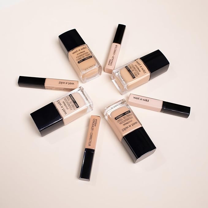 wet n wild Photo Focus Dewy Foundation Golden Beige (Pack of 2)