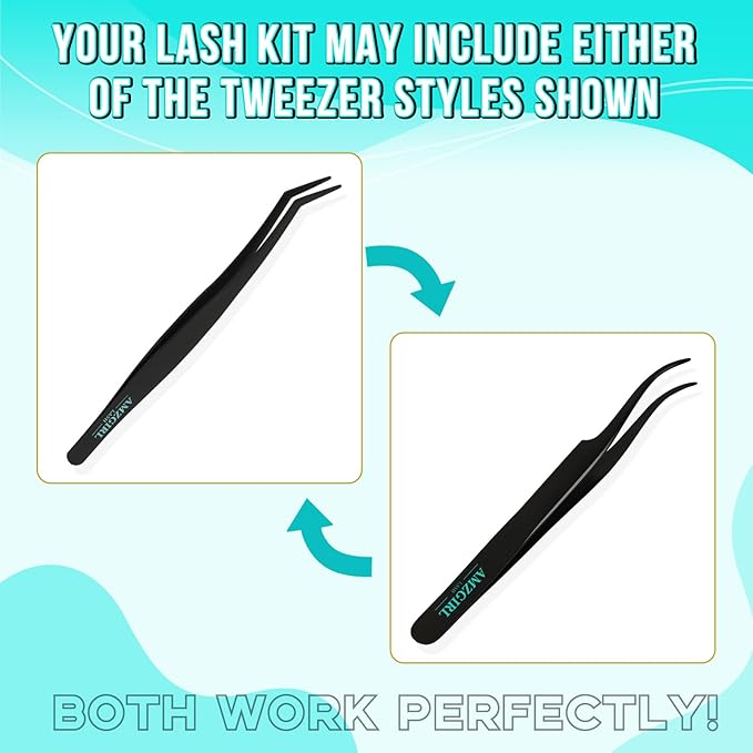Lash Clusters Kit 320Pcs,100D DIY Individual Lashes Extension Kit,Lash Bond And Seal,Lash Remover For Eyelashes Extensions,Lash Applicator Tool For False Eyelash Cluster Kit At Home(D-Mix10-16mm)