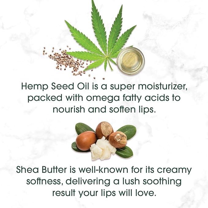 Blistex Hemp & Shea Hydration, 2 count